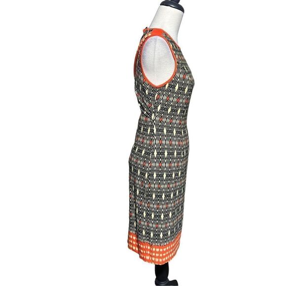 Musette Sleeveless Abstract Shift Dress Size 6 - Picture 2 of 4